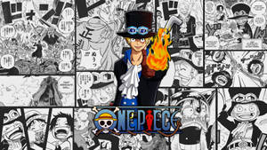 One Piece 4k Sabo Tegneseriekunst-bakgrunn — One piece 4K GIF Bakgrunner