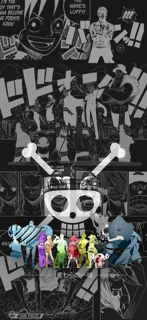 One Piece Estetisk Manga Pirater — Anime estetisk GIF Bakgrunner