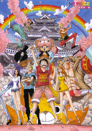One Piece-telefon Stråhatt-piratene med tempel