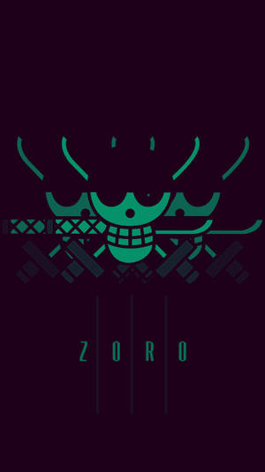 One Piece Telefon Zoro Jolly Roger — One Piece-telefon Bakgrunner