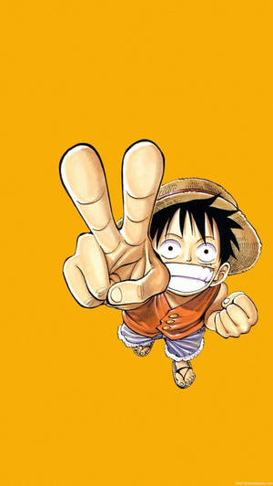 One Piece Telefon Luffy Fredstegn