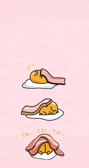 Gudetama-telefonen — Sanrio GIF Bakgrunner