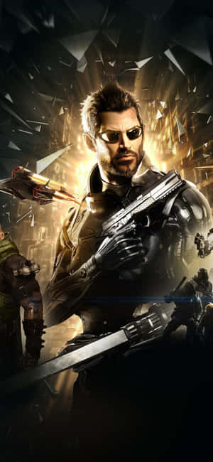Android Deus Ex Mankind Divided Bakgrunn — Nubia Z80 Ultra Bakgrunner