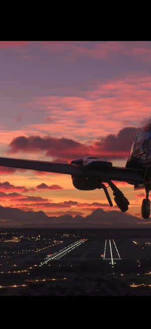 Iphone Xs Microsoft Flight Simulator Background — Xiaomi Bakgrunner