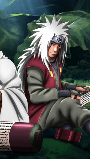 Opplev kraften i Uzumaki-arven — Naruto telefon GIF Bakgrunner