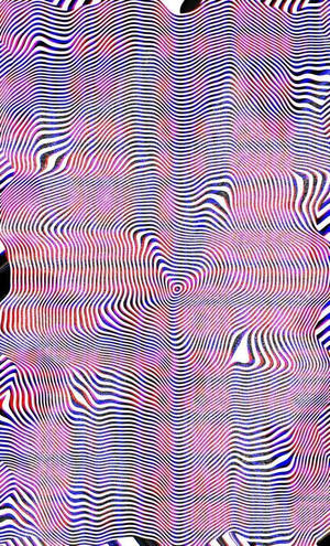 Optisk illusjon kunst trippy estetikk