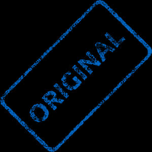 Originalt stempel blå tekstur