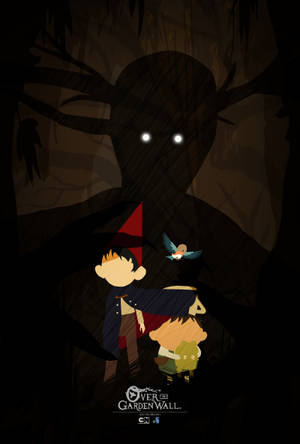 Over The Garden Wall kunstplakat — Huawei MatePad 11.5 S (2025) Bakgrunner