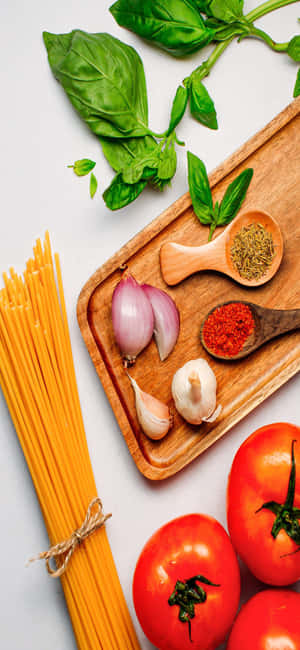 Iphone X Pasta Bakgrunn — iPhone 15 Pro Max Bakgrunner