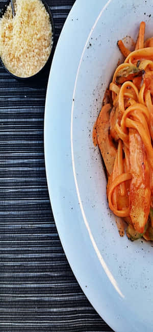 Iphone X Pasta Bakgrunn — Galaxy S25 FE Bakgrunner