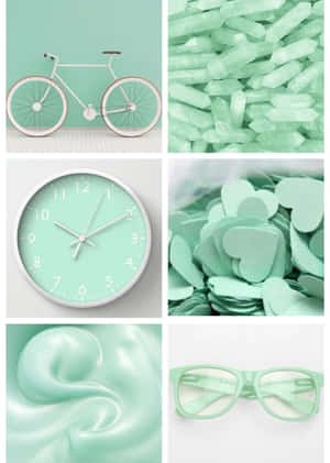 Estetiske grønne bilder — Mørkegrønn estetikk Bakgrunner