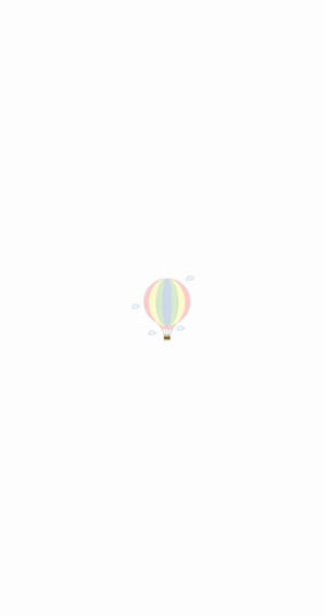 Pastell iPhone varmluftsballong kunst — Pastell iPhone Bakgrunner