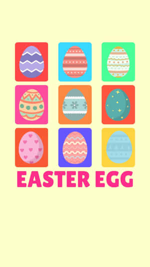 Påskeegg-bakgrunn — Pastellgul estetikk Bakgrunner