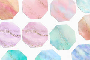 Pastellmarmorfliser — Pastell regnbue Bakgrunner