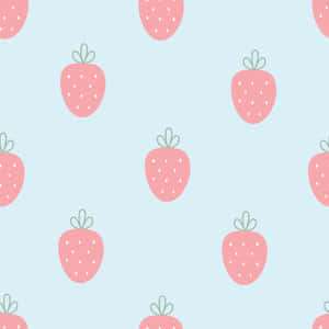 Pastellrosa jordbærfrukt — Pastellrosa Bakgrunner