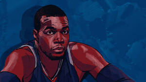 Paul Millsap tegneseriekunst bakgrunnsbilde