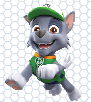 Paw Patrol Rocky bakgrunnsbilde — Vivo X Fold3 Pro Bakgrunner