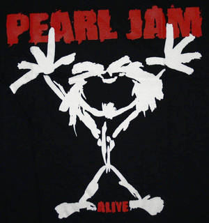 Pearl Jam rockeband stickman-logo — Honor Magic V Bakgrunner