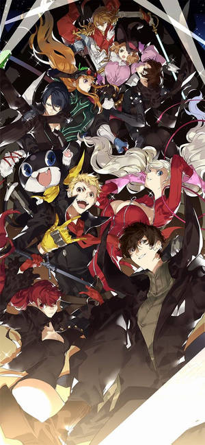 Persona 5 Telefon — Galaxy A08 Bakgrunner