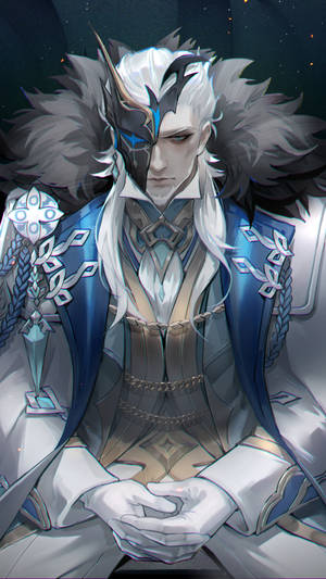 Pierro Fanart Genshin Impact Telefon — Genshin impact GIF Bakgrunner