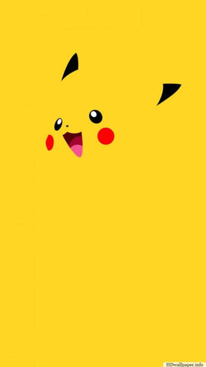 Pikachu i gult iPhone 6 — iPhone 6 Bakgrunner