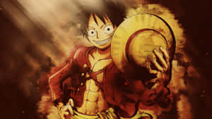 Pirate King Luffy på oppdrag med hatten sin — Luffy Bakgrunner