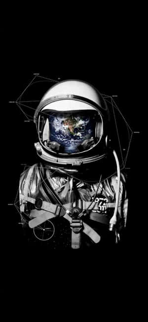 Astronaut iPhone — Pixel 7 Pro Bakgrunner
