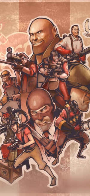 Iphone Xs Max Team Fortress 2 Bakgrunn — IQOO Neo 10 Bakgrunner
