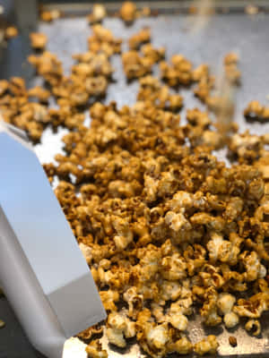 Popcornbakgrunn — iPad Pro M4 Bakgrunner