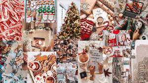 Preppy jul — Juledesktopp Bakgrunner