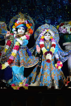 Radha Krishna-bilder — Vivo Pad5 Pro Bakgrunner