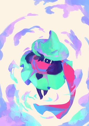 Ralsei-maleri bakgrunnsbilde — Oppo Pad 5 Bakgrunner