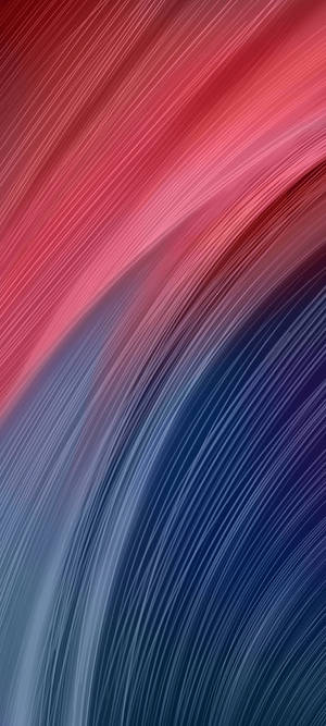 Redmi 9 Rosa og Blå Kurvelinjer — Pixel 9 Bakgrunner