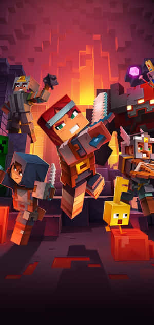 Pixel 3 Minecraft Bakgrunn — IQOO Z11x Bakgrunner