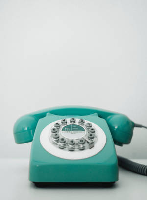 Retro-estetisk minttelefon bakgrunnsbilde