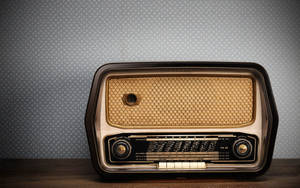 Retro Estetisk Radio bakgrunnsbilde