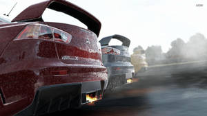 Rød bil kuttvisning fra Project Cars