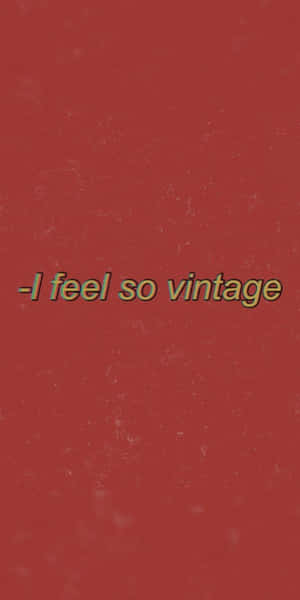 Rød estetisk Tumblr — Estetisk retro Bakgrunner