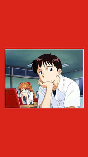 Rød anime-estetikk — Rød Anime Bakgrunner