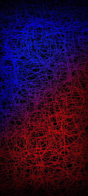 Rød og blå skriblet kunst bakgrunnsbilde — iPhone 15 Pro Max Bakgrunner