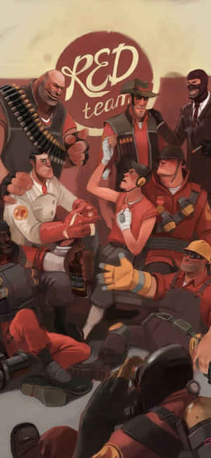 Iphone Xs Max Team Fortress 2 Bakgrunn — iPhone 14 Bakgrunner