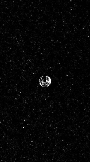 Romestetisk minimalistisk planetbakgrunn — Rom-estetikk Bakgrunner