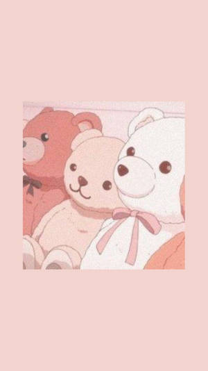 Rosa kawaii bamser