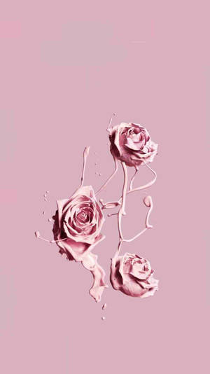 Rosa vintage-estetisk — Pastellrosa estetikk Bakgrunner