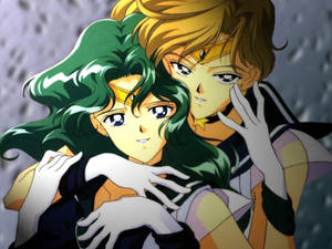 Sailor Moon anime lesbisk bakgrunnsbilde — Anime lesbisk Bakgrunner
