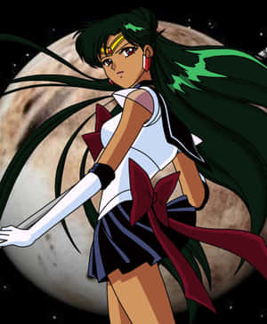 Sailor Pluto, vokter av tid og rom — Apple Watch Ultra Bakgrunner