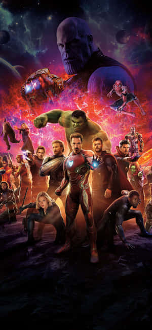 Iphone Xs Marvel's Avengers Bakgrunn — Honor 500 Smart Bakgrunner