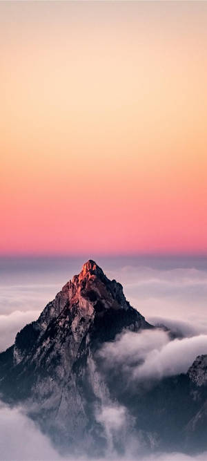 Samsung A71 Fjelltopp — Pixel 9 Pro Fold Bakgrunner