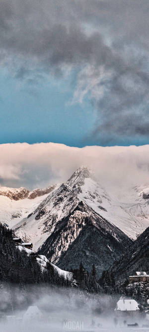 Samsung A71 fjelltopp — Pixel 10 Pro Fold Bakgrunner