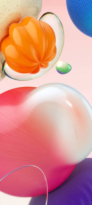 Samsung A71 Jello Fruits — Pixel 10 Pro Fold Bakgrunner